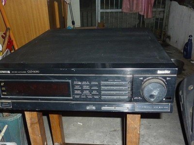 日本製 Pioneer  CD/ CDV/ LD 頂級“雷射影碟播放機   須修理