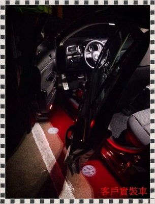 ╭°⊙瑞比⊙°╮VW福斯車門燈 照地燈 投影燈 LED燈具GOLF GTI 5 6 Passat B6 B7 Eos Jetta GLI R32 Tiguan