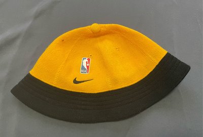 二手古著Vintage台灣製NBA洛杉磯湖人Nike LA Lakers漁夫帽SZ M/L台中可面交