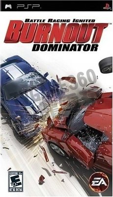 【二手遊戲】PSP 橫衝直撞 公路霸主 BURNOUT DOMINATOR 英文版【台中恐龍電玩】