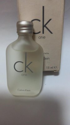 ck calvin klein ck one for him香水15ml淡香精男女皆可用
