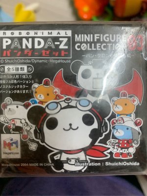 PANDA-Z  熊貓鐵金剛場景精選3 彩色版一套五款(全新未拆限量正版貨)