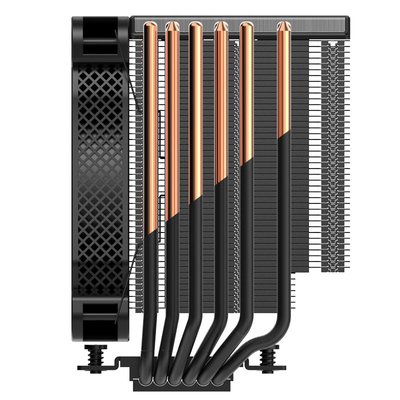 喬思伯HX6250 CPU散熱器14cm電腦臺式6熱管超靜音石墨烯風壓扇am4
