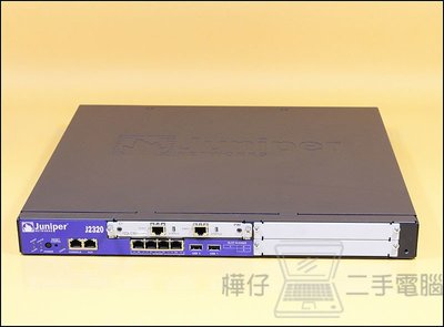 【樺仔二手電腦】Juniper Networks J2320-JB-SC 1G RAM 1G Flash Router