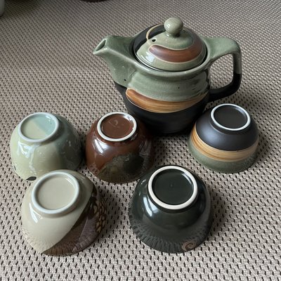 [全新] 中式 茶具 茶壺 茶杯 泡茶組 全套 下午茶 泡茶 喝茶 杯子 瓷器 *舊愛二手*