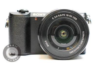 【台南橙市3C】Sony A5100 2430萬 黑 +16-50mm 單鏡組 快門數560x張 二手 APS-C 單眼相機#87622