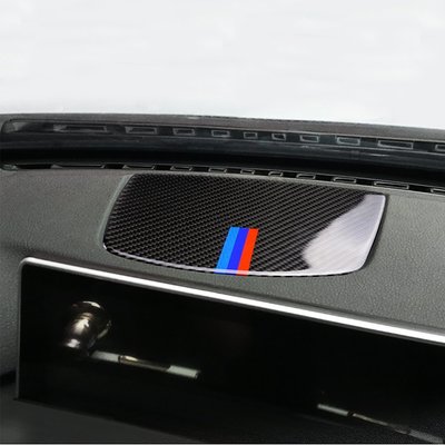 【曉龍優品汽車屋】寶馬 BMW 3系 F30 真碳纖維 儀表喇叭面板 卡夣 裝飾貼 內飾貼 配件貼