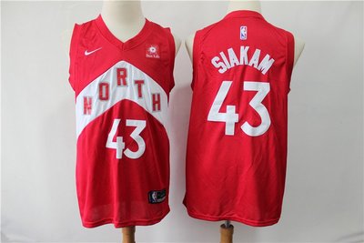 帕斯卡爾·西亞卡姆(Pascal Siakam) NBA多倫多暴龍隊 熱壓 獎勵版 球衣 43號
