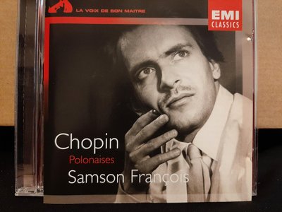 Francois,Chopin-Polonaises,富蘭梭瓦，蕭邦-波蘭舞曲，如新。