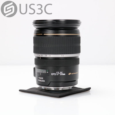 【US3C-桃園春日店】Canon EF-S 17-55mm F2.8 IS USM 標準變焦鏡頭 影像穩定器 恆定f/2.8大光圈 二手單眼鏡頭