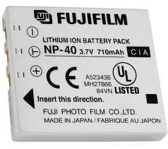 ＊FUJIFILM NP-40 = Panasonic S004 = Pentax D-Li8 原廠鋰電池 裸裝