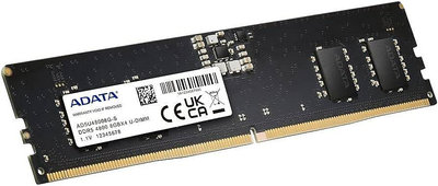 ADATA 威剛 DDR5 4800 8GB 桌上型記憶體 AD5U48008G