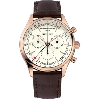 【時光鐘錶公司】CONSTANT 康斯登 FC-296SW5B4 Classics 日曆計時手錶 商務錶男錶手錶生日禮物