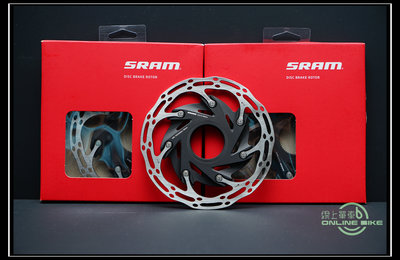 線上單車 SRAM XR RED 碟盤 140mm 160mm 中心鎖入式 DISC 分期0利率 免運 公司貨盒裝