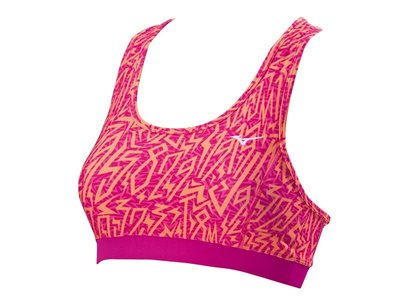MIZUNO美津濃 女 運動 瑜珈 慢跑 健身 運動內衣 紫橘X紫紅K2TA620468