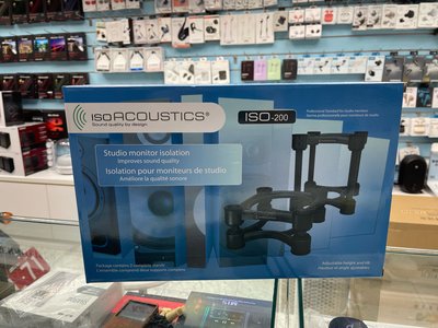 禾豐音響 IsoAcoustics ISO-200 ISO200 喇叭架 公司貨 8吋 喇叭可用