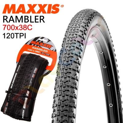 MAXXIS【RAMBLER】700x38C 可摺胎 120TPI 外胎 輪胎 m2018 無內胎【2023660】