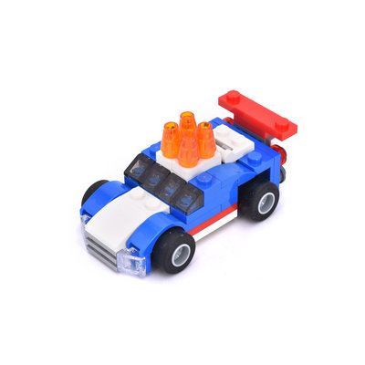 二手 樂高 LEGO 31027 藍色賽車 附說明書 399900018618 再生工場YR2105 04