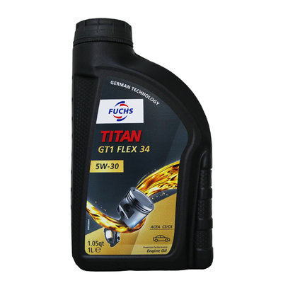 【易油網】【缺貨】FUCHS TITIAN 5W30 GT1 FLEX 34 C3 福斯合成機油 頂級汽柴油車 C3認證