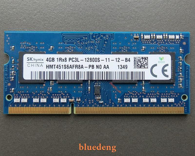 HY/現代 海力士 4G DDR3 1600 PC3 12800S三代筆電電腦記憶體