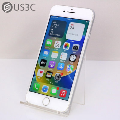 【US3C-高雄店】【一元起標】台灣公司貨 Apple iPhone 8 256G 4.7吋 銀色 支援Touch ID A11處理器 蘋果手機 空機
