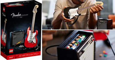 現貨 LEGO 樂高 21329 Ideas 系列 Fender Stratocaster 電吉他 全新未拆 公司貨