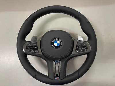 BMW G系列 G30.G20 原廠鈦銀黑方向盤