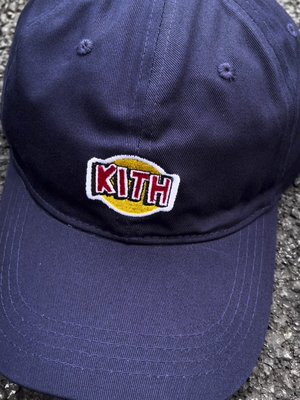 廠家直銷#美式高街潮牌KITH聯名刺繡街頭棒球帽遮陽百搭軟頂鴨舌帽男女帽子