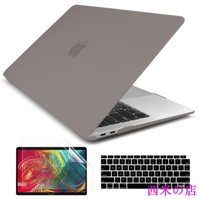 西米の店灰色Macbook 保護殼 Air 13 Pro 13 15 Touch Bar 2020 2019 注音鍵盤膜