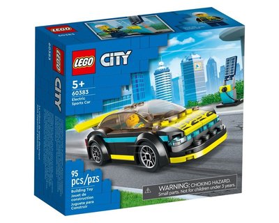現貨 樂高 LEGO City 城市系列 60383 電動跑車 全新未拆 公司貨