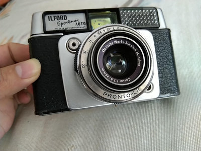 德國相機 高級依爾福 ILFORD 膠片旁軸相機非常少見依