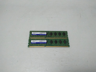 406 [大鋼牙二手3C]記憶體 ADATA DDR3-1333/4G/雙通道 (一元起標 得標=2支)