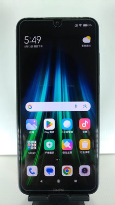 九成新紅米 Redmi Note 8T 3G/32G 皓月白 6.3吋 FHD+螢幕 4,800萬畫素AI四鏡頭
