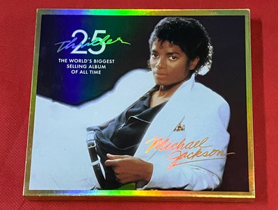 暢享CD~現貨 邁克爾杰克遜Michael Jackson Thriller 25周年紀念版CD+DVD