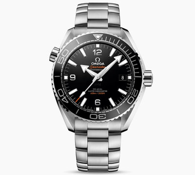 OMEGA 215.30.44.21.01.001 歐米茄 手錶 43.5mm 海馬600 黑面盤 鋼錶帶