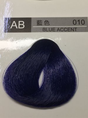 ** 美髮師 ** 專業染髮劑  100ml。AB 藍色