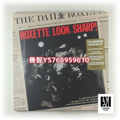 現貨套盒 Roxette 羅克賽特 Look Sharp 30周年黑膠LP+CD+DVD全新 唱片 黑膠 LP【善智】
