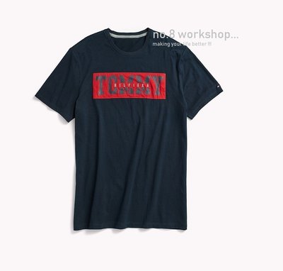 ☆【TH男生館】☆【TOMMY HILFIGER LOGO短袖T恤】☆【TOM001W7】(XS-S-M-L)