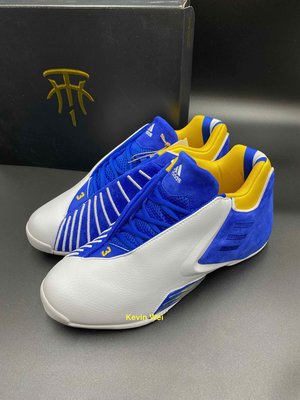 adidas T-Mac 3 Restomod Auburndale 白藍黃 GY0267 籃球鞋 US10.5