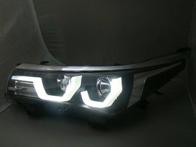 最新款2014~ Altis 14- U型R8黑框魚眼式大燈 方向燈L E D