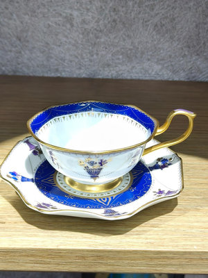日本HOYA豪雅咖啡杯 高端系列(已停產鈷藍鎏金重工絕版作
