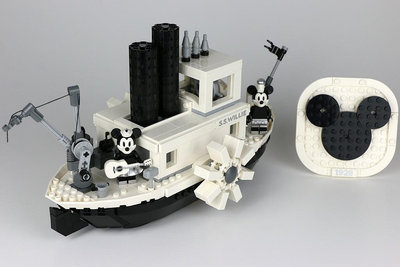 樂高 LEGO 40659 Disney 迷你汽船威利號《100週年》現貨三組