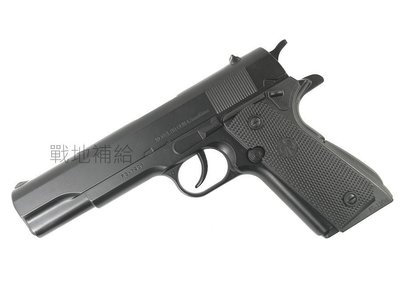 【戰地補給】台灣製FS-1206彈匣式M1911型無壓閥設計全金屬CO2直壓手槍(出速高，準度佳)