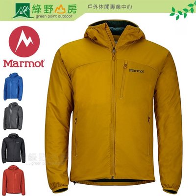綠野山房》Marmot 美國 男 多色可選 Novus 連帽保暖外套 夾克 化纖外套 透氣 登山 健行 旅遊 81240