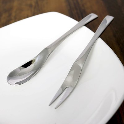 Linox 廚之坊 316不鏽鋼小湯匙 咖啡匙 布丁匙 蛋糕匙 攪拌匙 茶匙 餐匙 小叉子 水果叉 點心叉 餐叉 餐具