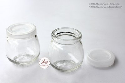玻璃瓶_塑膠蓋小胖瓶100CC_F-B103◎玻璃.玻璃瓶.收納.瓶罐.包裝罐.軟糖.巧克力