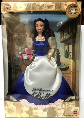 【Barbie 芭比娃娃收藏館】Disney【10th Anniversary Belle】56011 已絕版