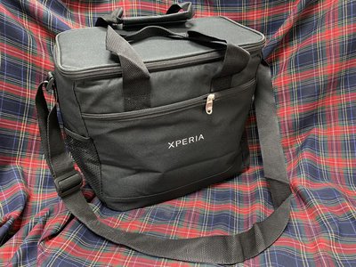 Sony Xperia保溫保冷袋 Sony Xperia保溫保冷袋 極簡酷黑保冷袋 露營、烤肉、野餐、踏青