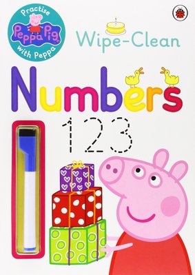 *小P書樂園* Peppa Pig: Practise with Peppa Wipe-Clean Numbers