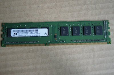 鎂光 2G 2RX8 PC3-10600U MT16JTF25664AZ-1G4F1 1333桌機機記憶體